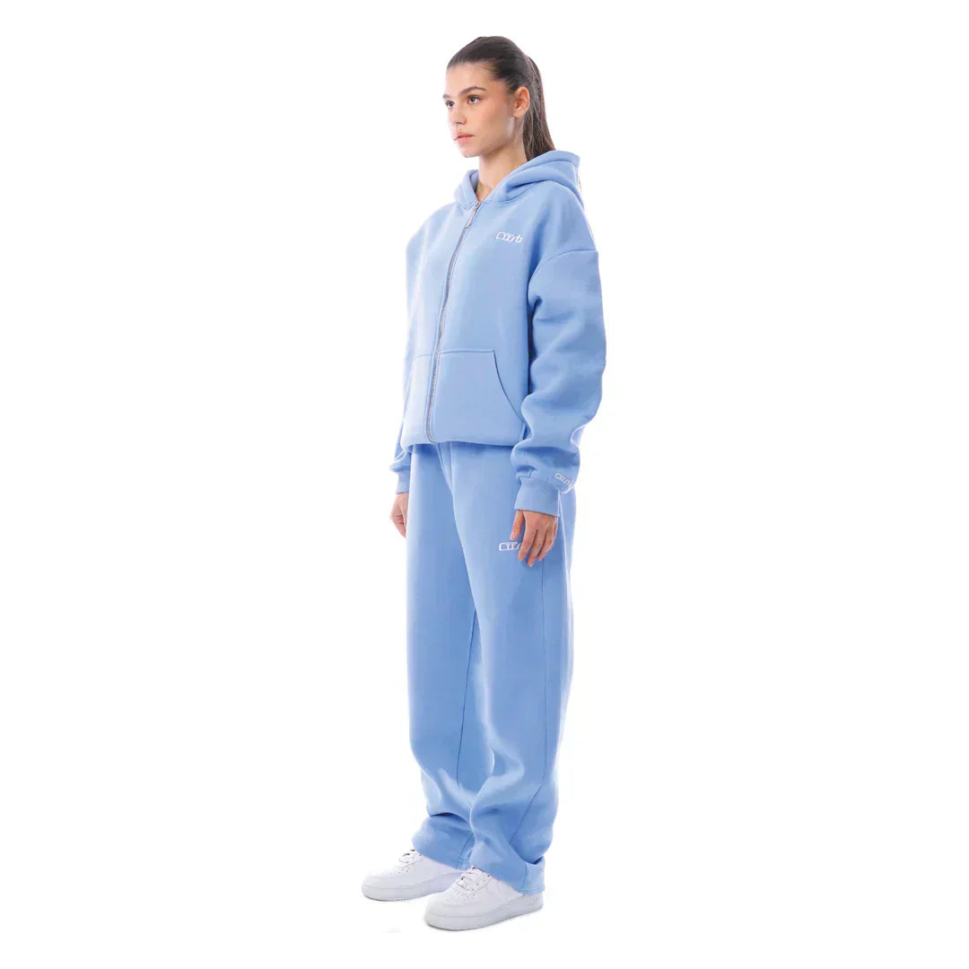 OPEN LEG JOGGER VISTA BLUE