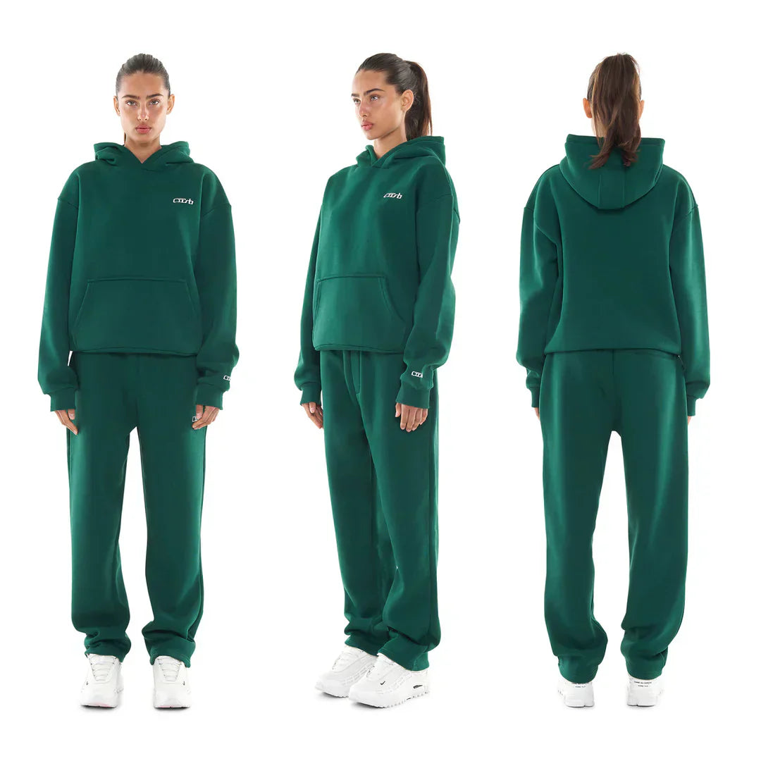 HOODIE DARK GREEN