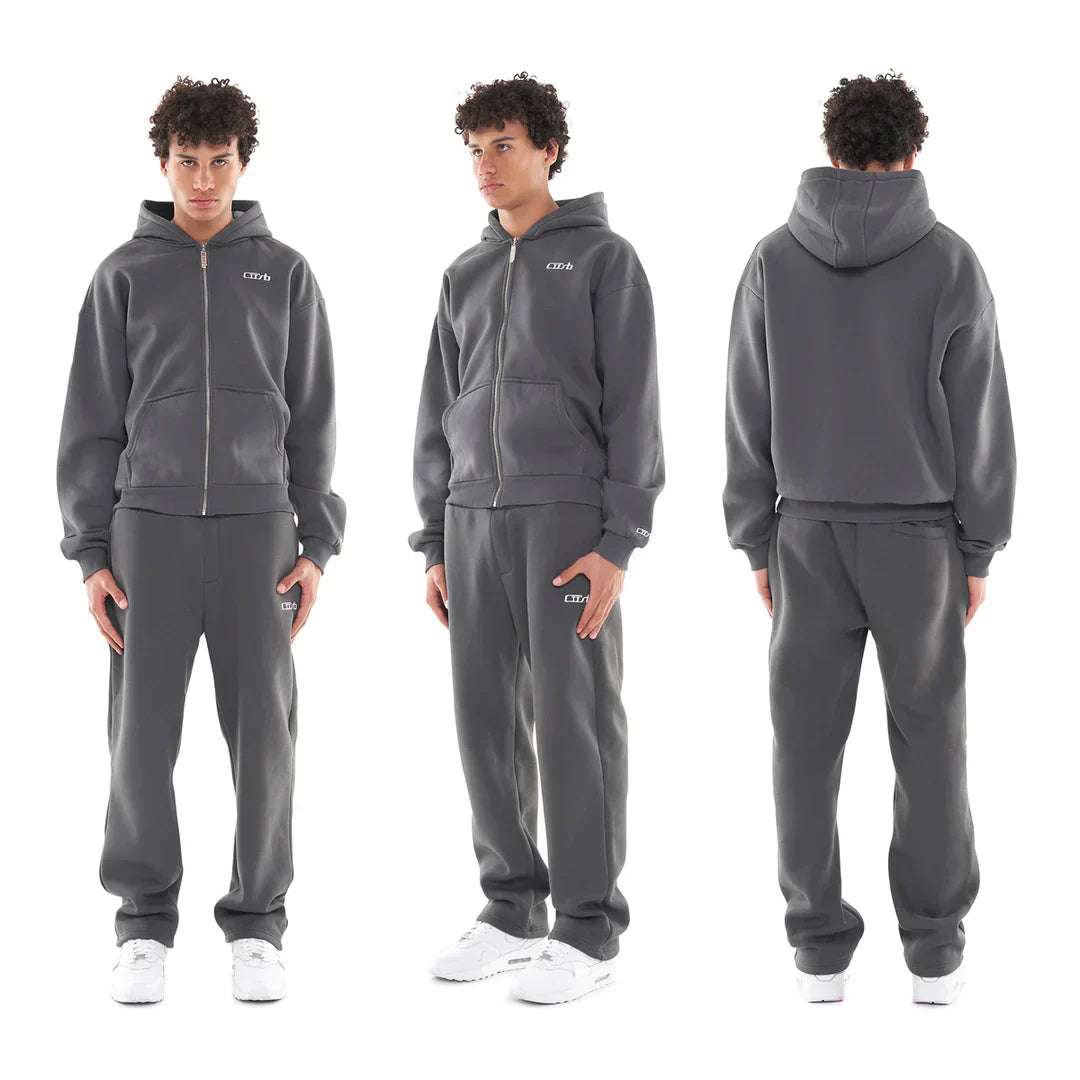 ZIP-UP ANTHRAZIT